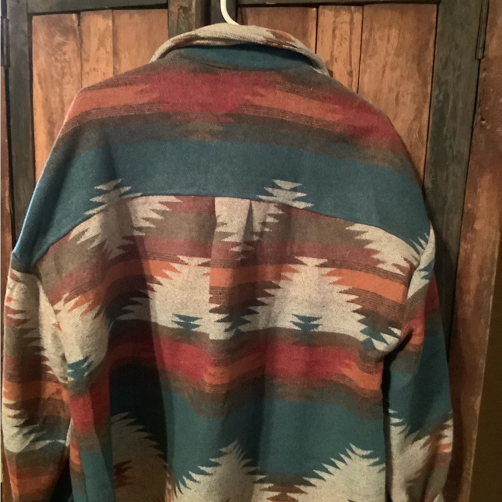 Women’s Multicolor Patterned Jacket - Picture 2 of 5